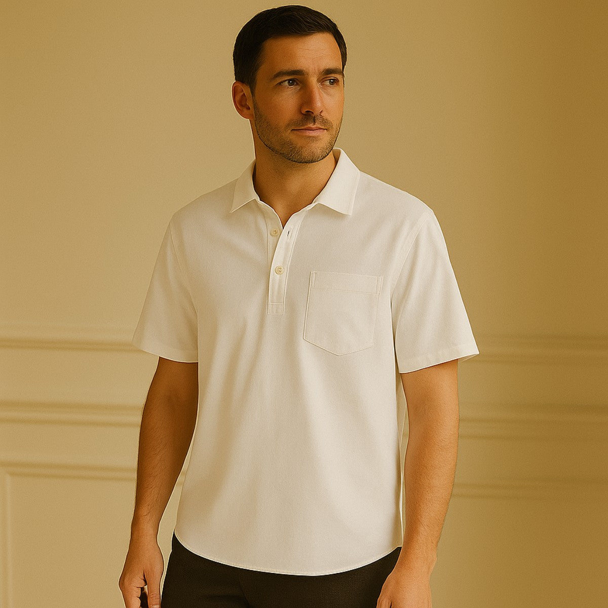 Polo Shirt Casablanca Linen