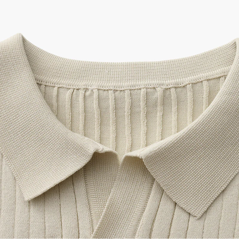 Polo Shirt Sollome Ribbed Premium