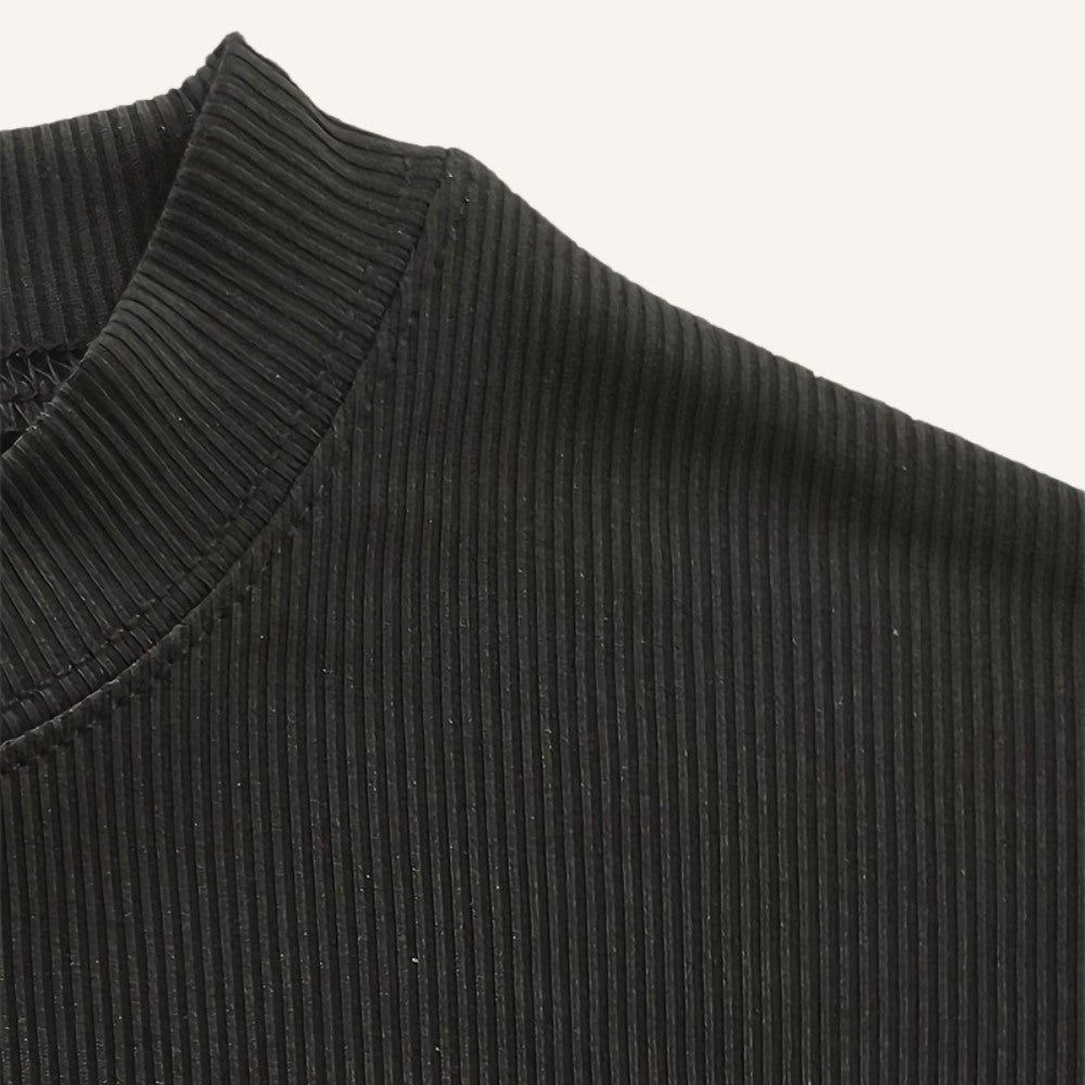 T-shirt Clarence Men’s Ribbed High Collar