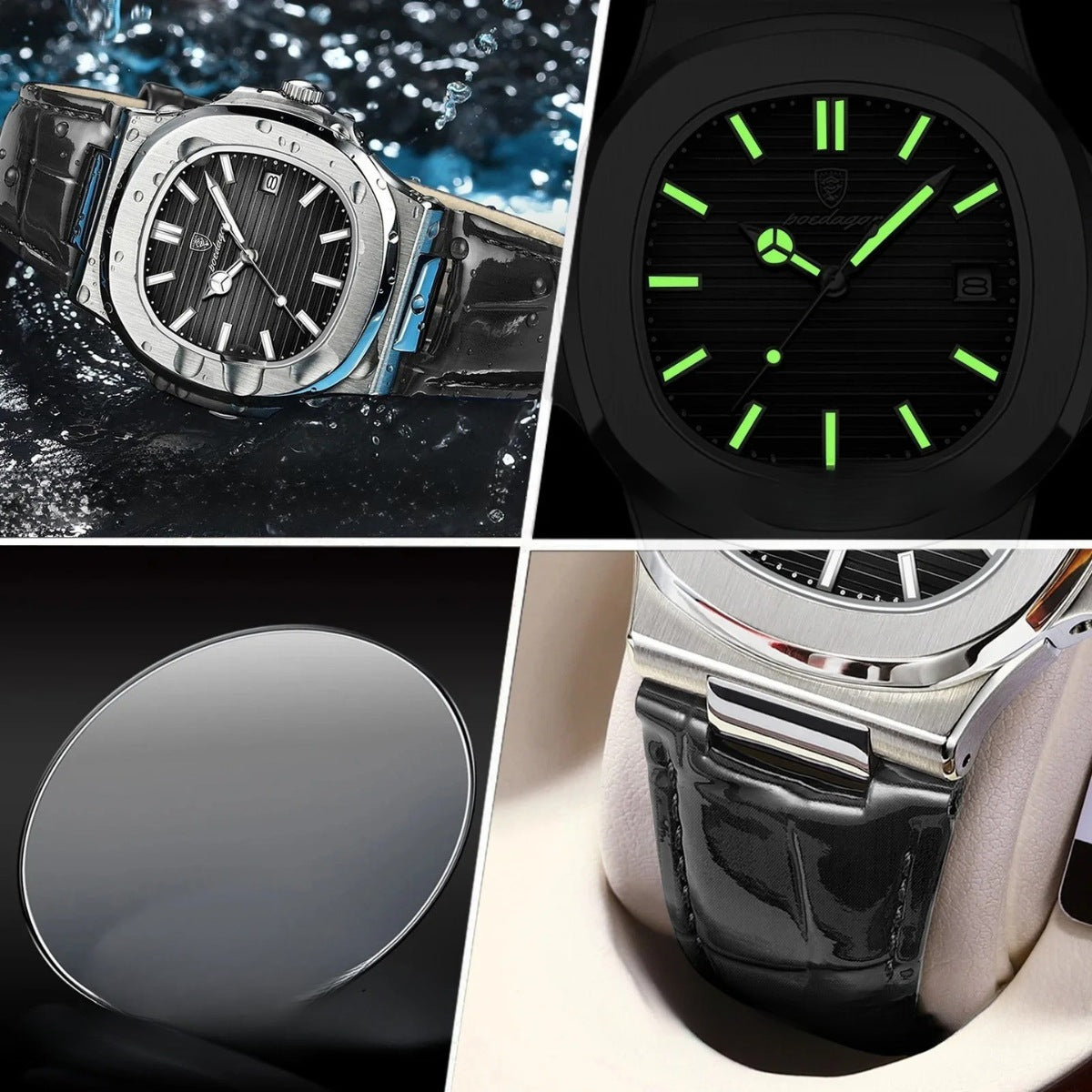 Watch Luxe Brown Leather