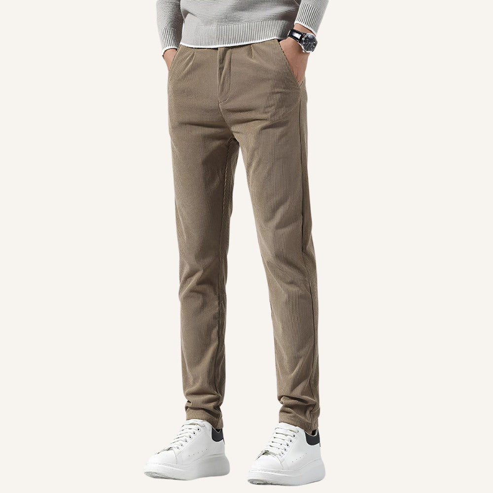 Pants Versailles Men’s Slim Fit Velvet